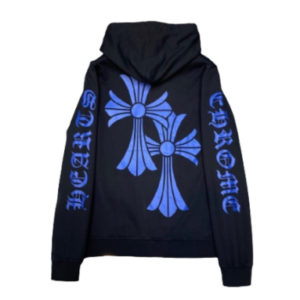 Chrome Hearts Blue Emblem Hoodie